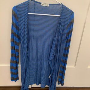 Blue and Grey Cardigan